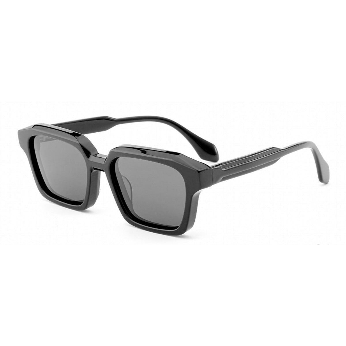 Damen modische Sonnenbrille im innovativen kubistischen Design Brehn