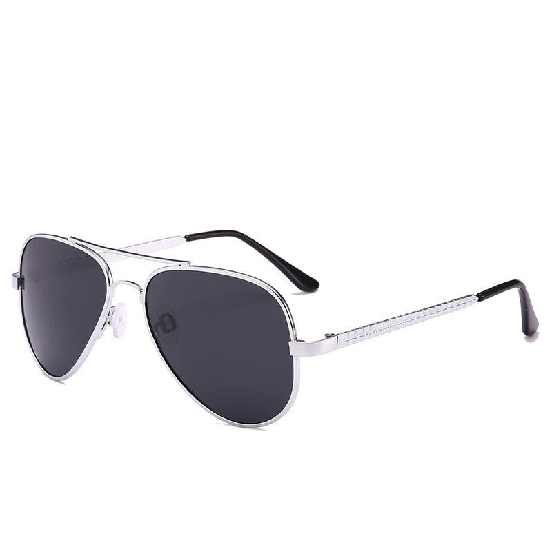 Herren Piloten Sonnenbrille mit UV-Schutz und trendigem Metallscharnier Brehn