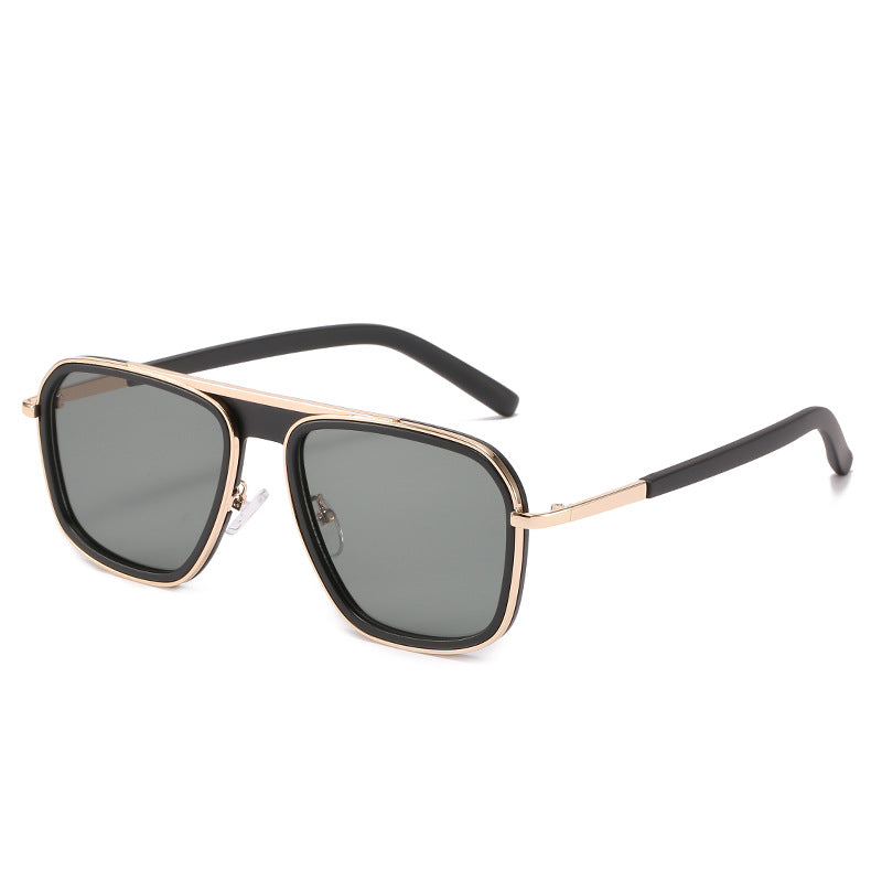 Damen Modische Sonnenbrille mit luxuriösem Metallrahmen und breitem UV-Schutz Brehn