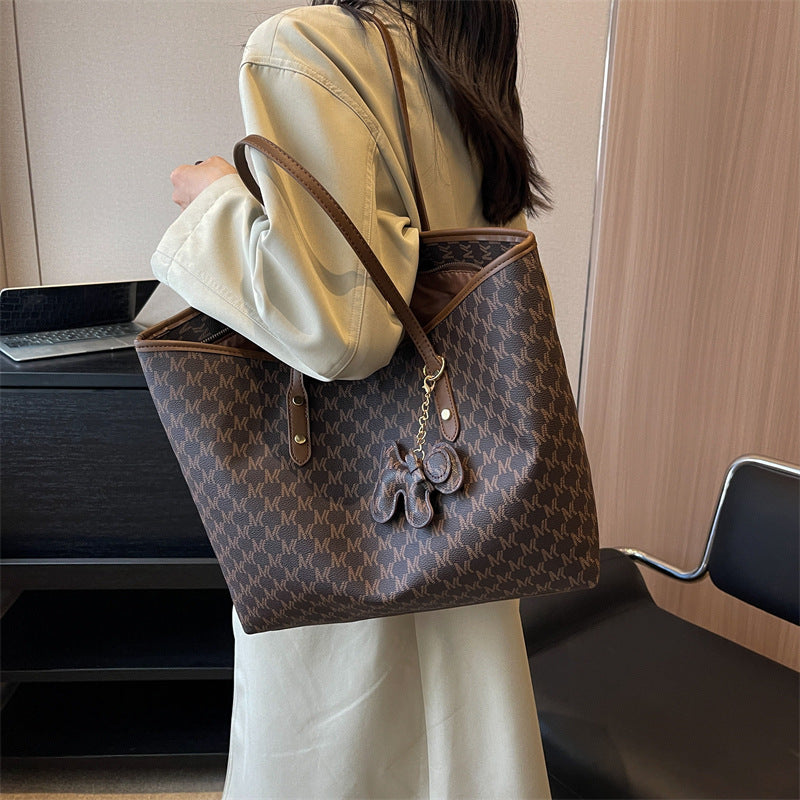 Elegante gemusterte Tote Bag Brehn