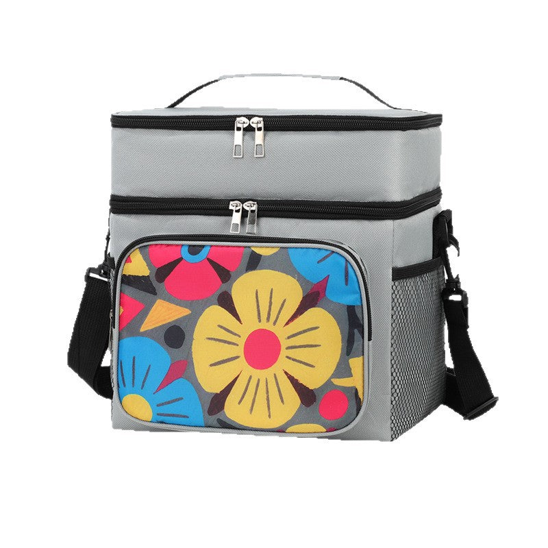 Isolierte Blumen-Lunch-Kühltasche Brehn
