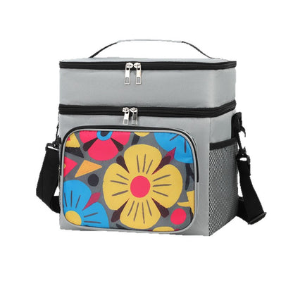 Isolierte Blumen-Lunch-Kühltasche Brehn
