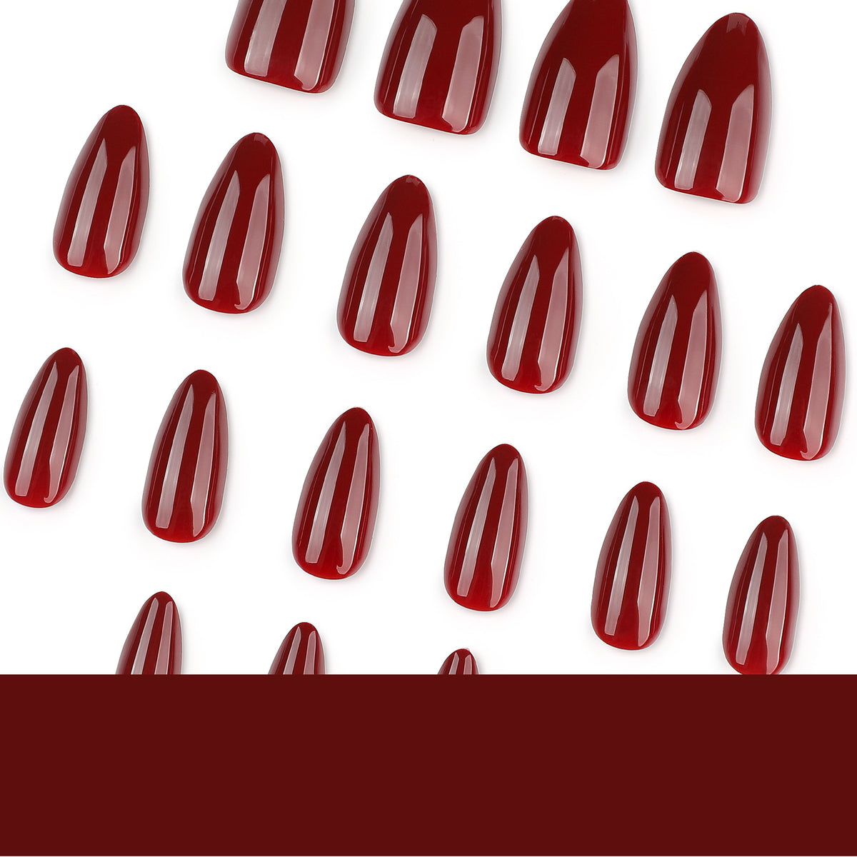 Glamouröse Stiletto-Nägel mit Hochglanz- und eleganten Designakzenten Brehn