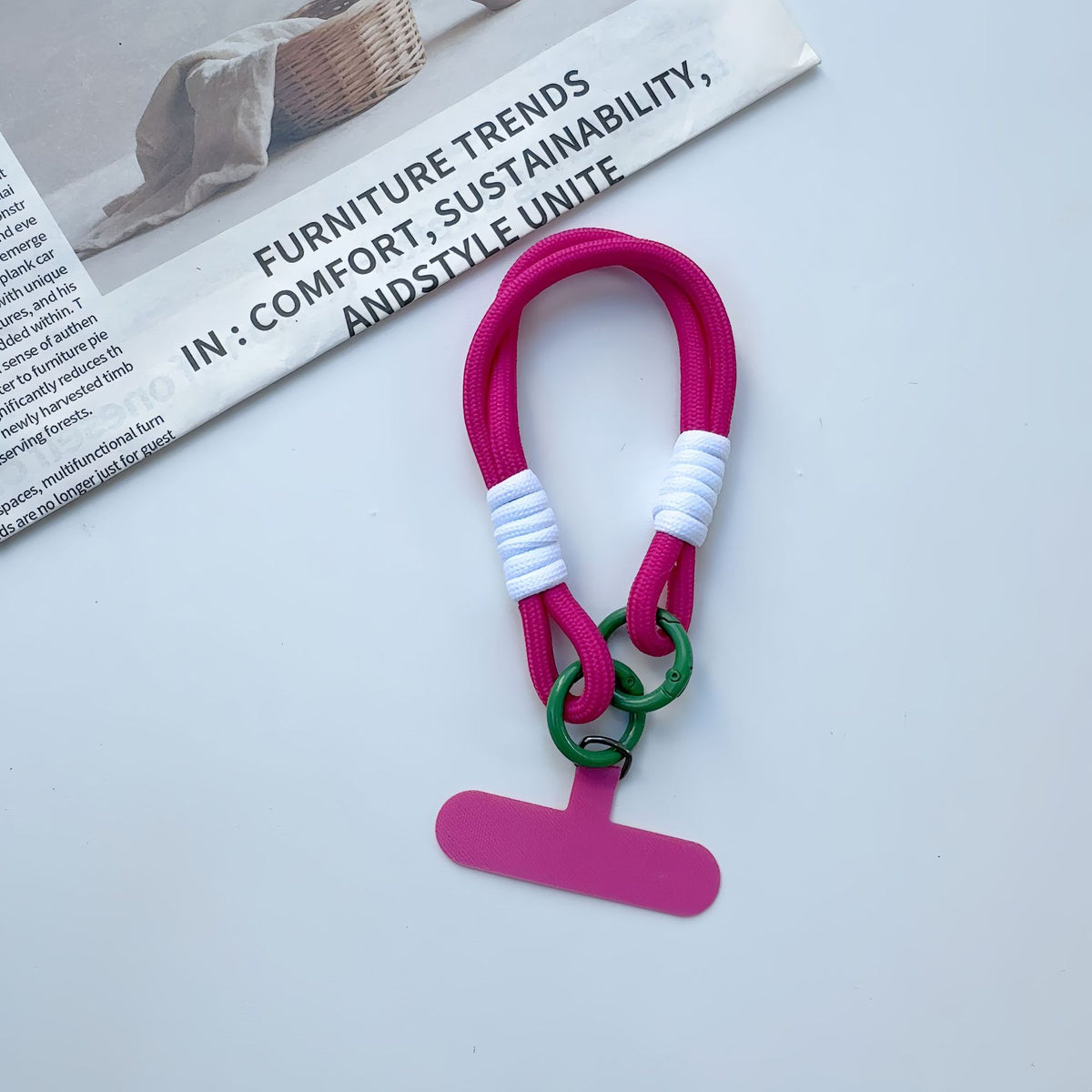 Vielseitiges Dual-Loop-Lanyard mit ID-Tag-Halter Brehn