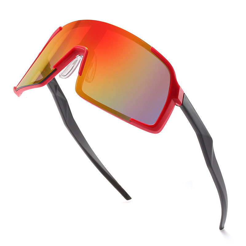 Unisex Weite Shield Sportsonnenbrille Brehn