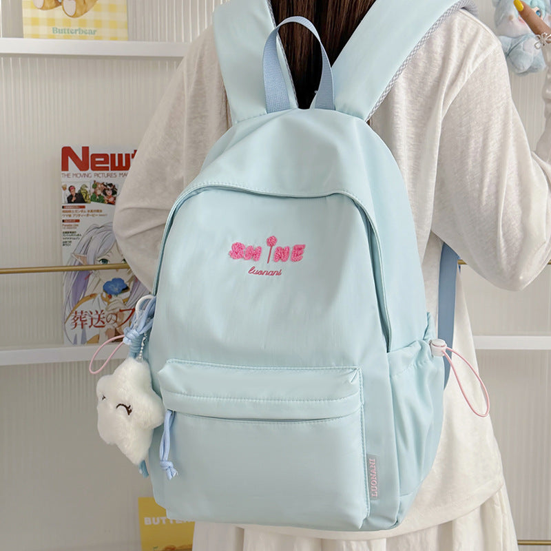 Verspielter Grafikdruck-Rucksack Brehn