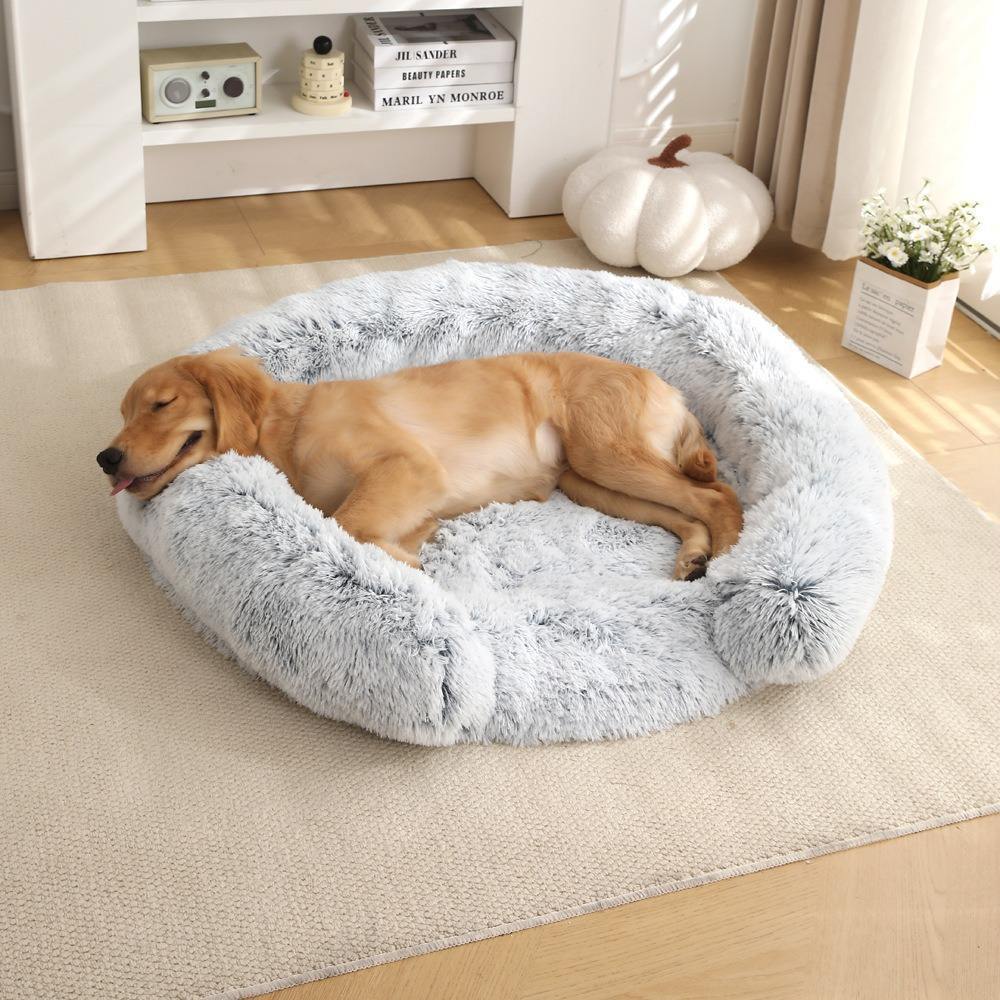 Weicher und Plüsch Entspannungsbett Hundebett