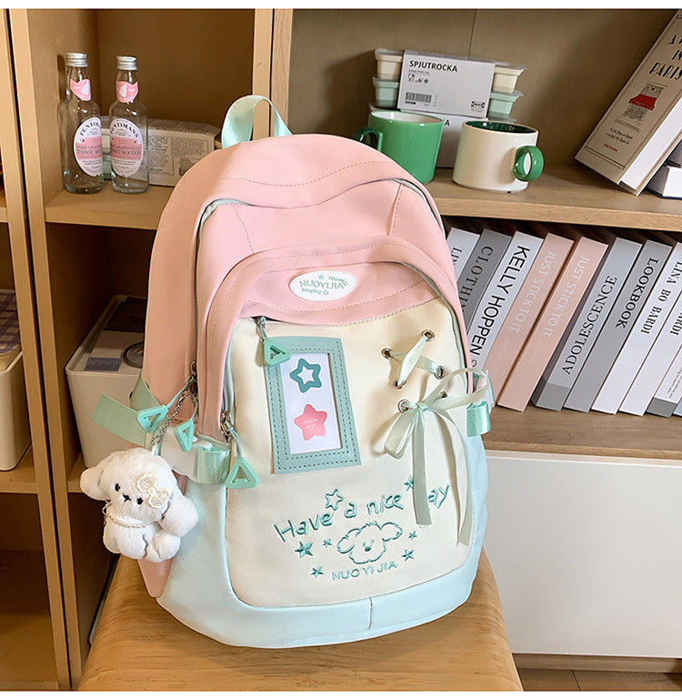 Niedlicher Charakter-Themen-Schulrucksack