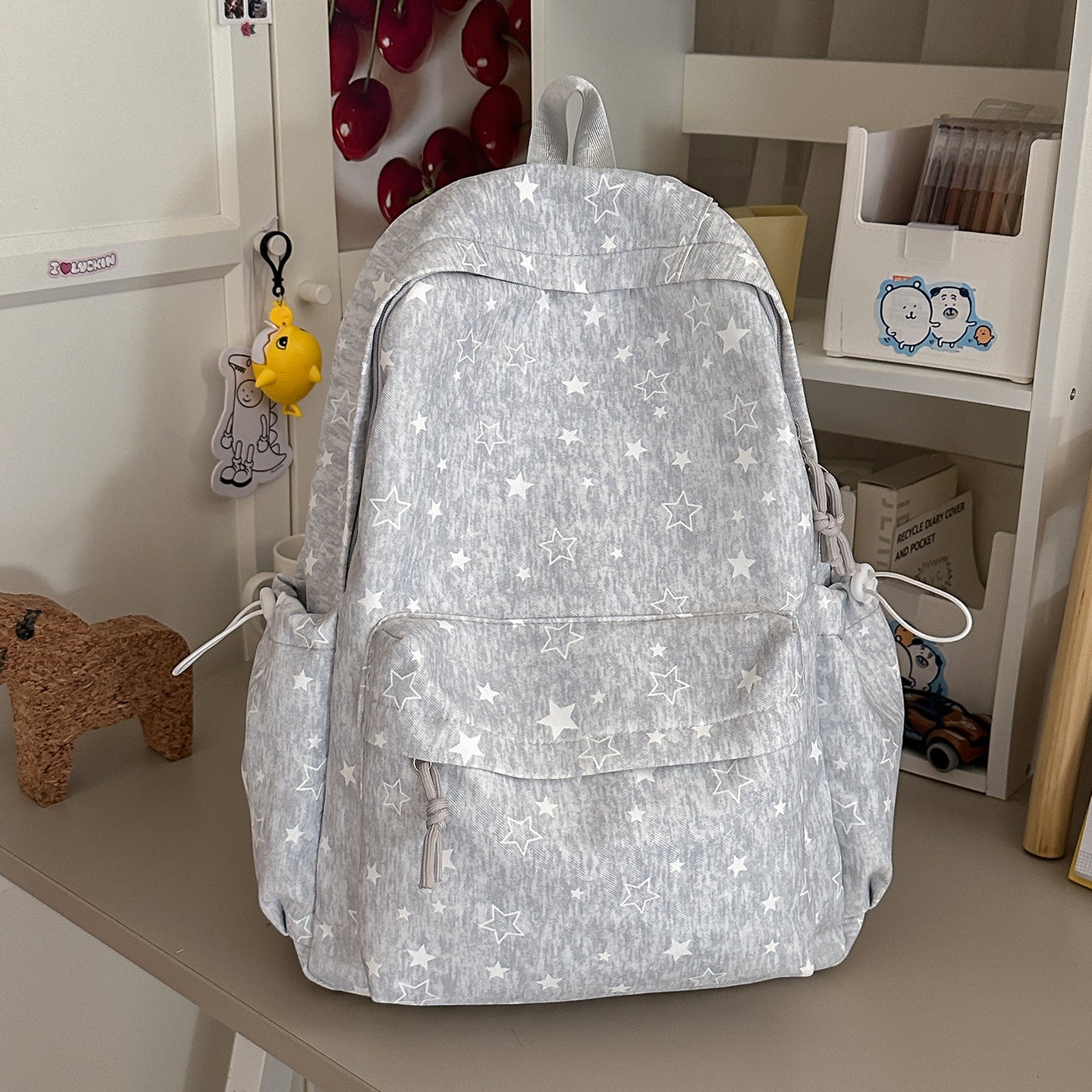 Mehrzweck-Leichter Schulrucksack mit Sternmuster