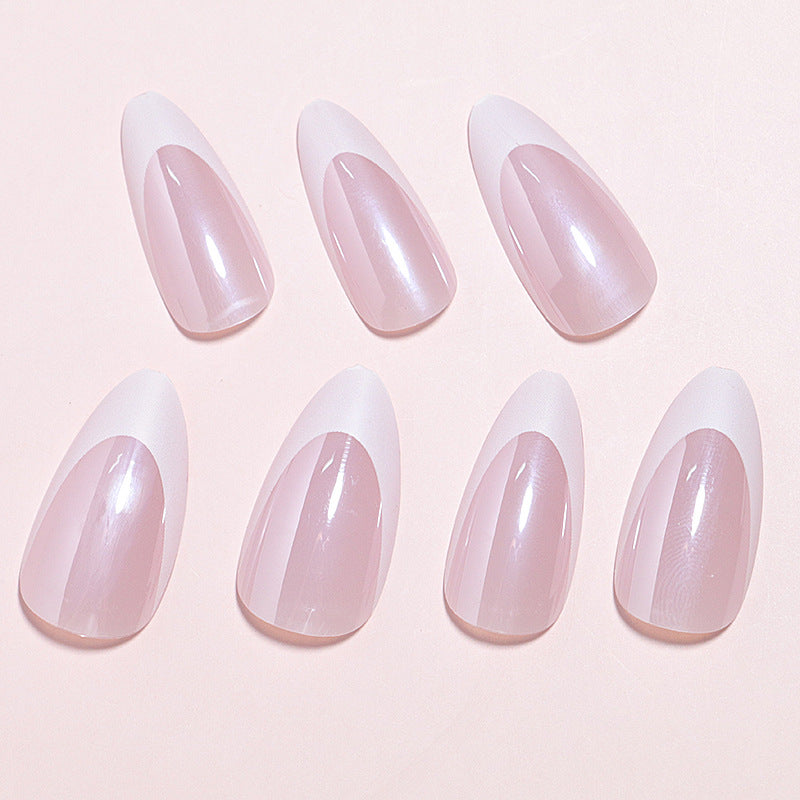 DIY Natürlicher Glänzender Press-On Nagelset Brehn