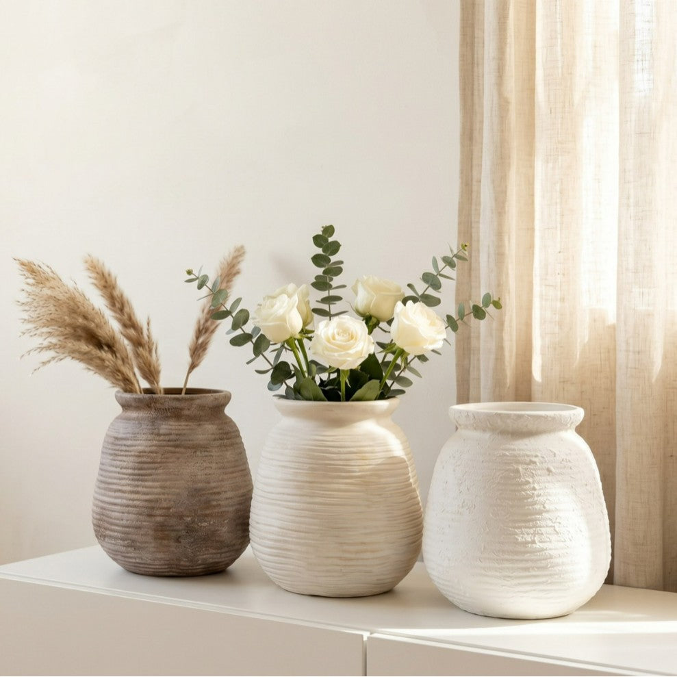 Handgefertigte Keramikvase Brehn