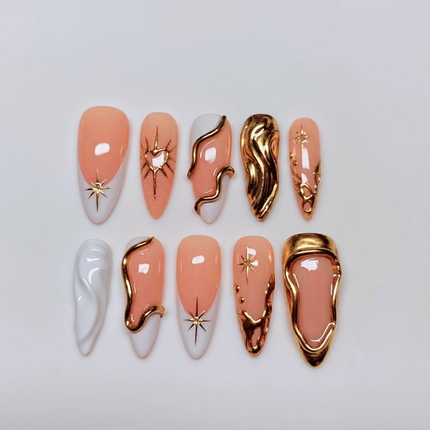 Thematic Artisan Press-On Nail Set Brehn