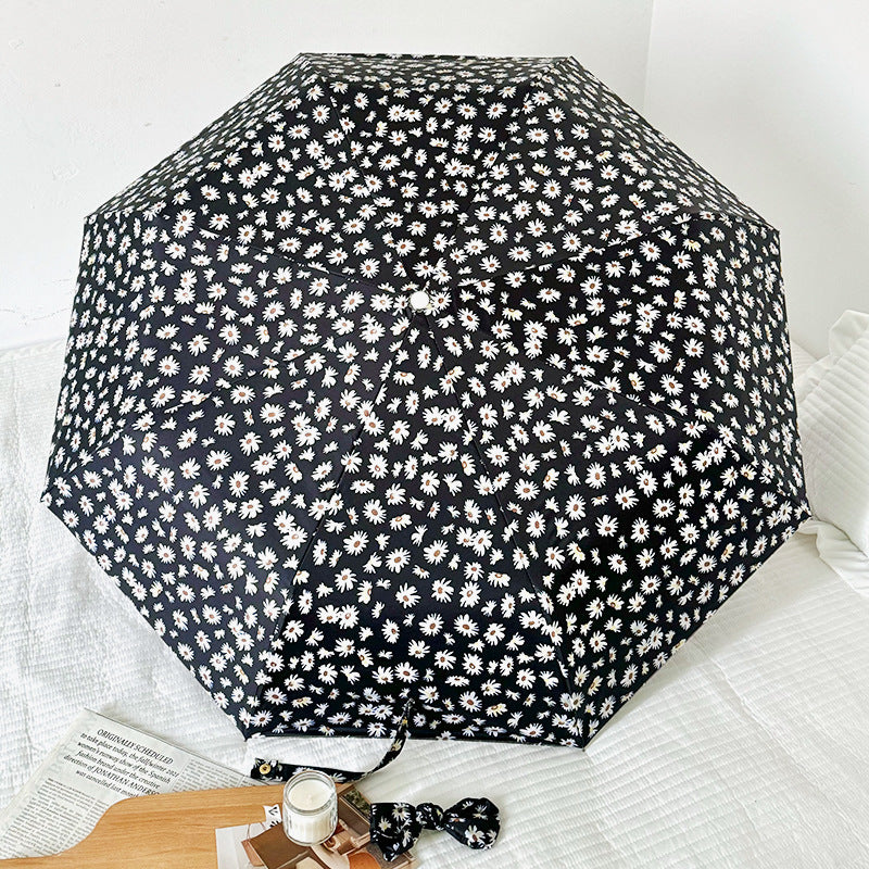 Damen Faltbare Einkaufstasche mit charmantem Blumendesign Brehn