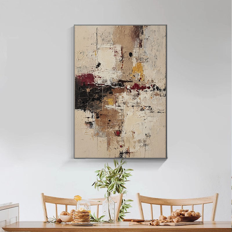 Abstrakter Expressionismus Leinwandkunst für Wände