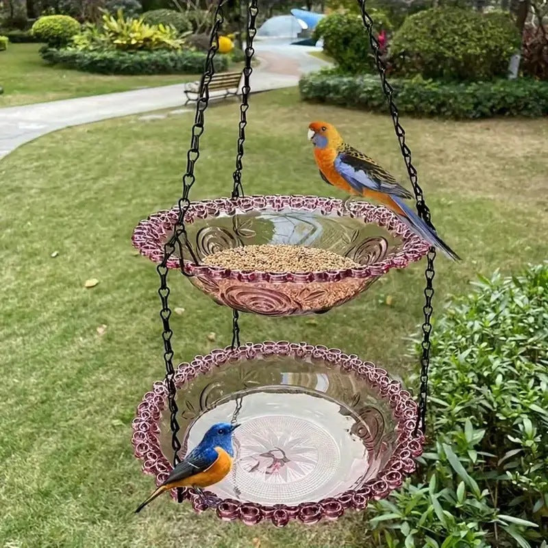 Vogelbad und Futterstelle Brehn