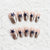 Stylische Press-On Nagelkunst Brehn