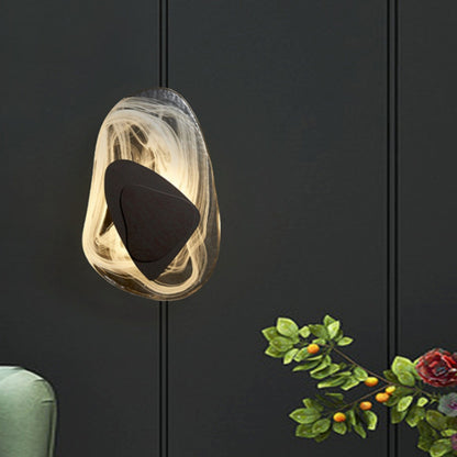 Künstlerische Wandlampe