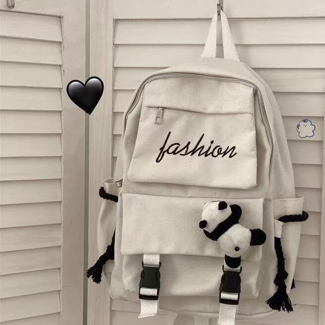 Trendige Canvas-Rucksack Brehn