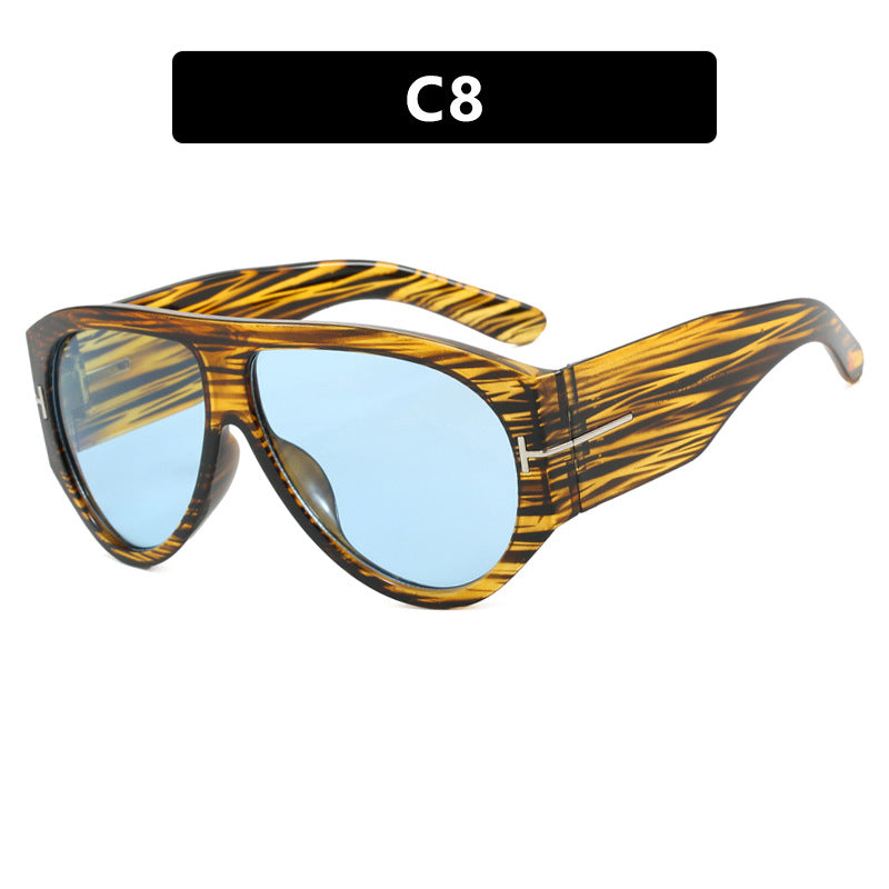 Damen modische oversized Sonnenbrille im Retro-Stil Brehn