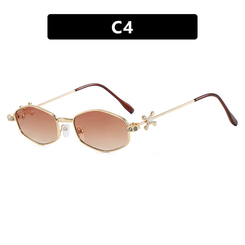 Damen Sonnenbrille mit eleganten Akzenten und UV-Schutz Brehn