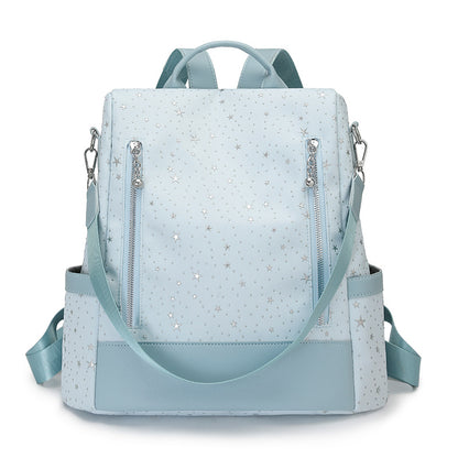 Sternmuster Multi-Taschen Rucksack Brehn