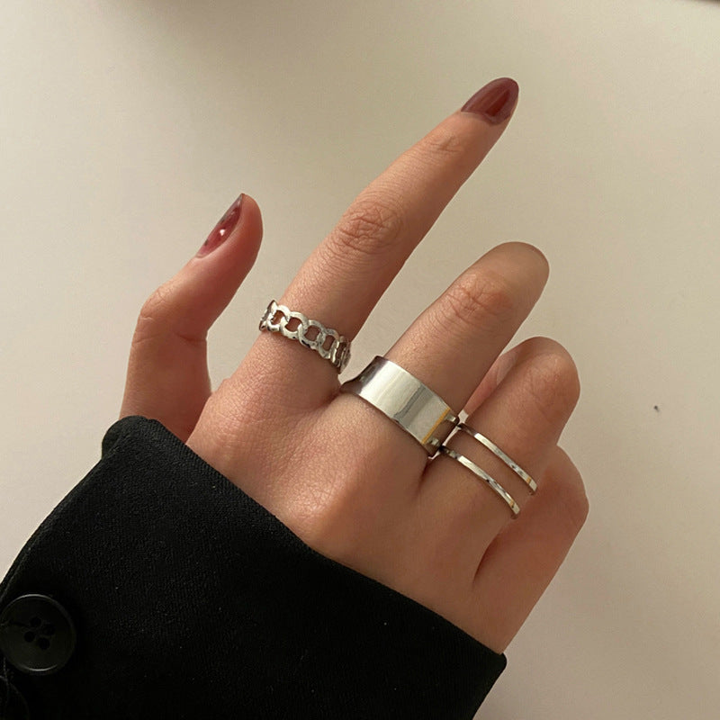 Vielseitiges Ring-Set Brehn