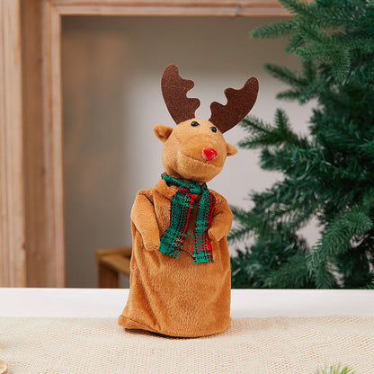 Dekorativer Weihnachtsmann mit Glöckchen Brehn