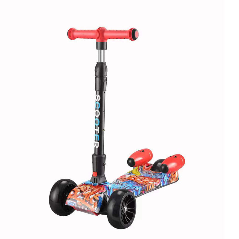Kickboard Scooter mit verstellbarem Lenker Brehn