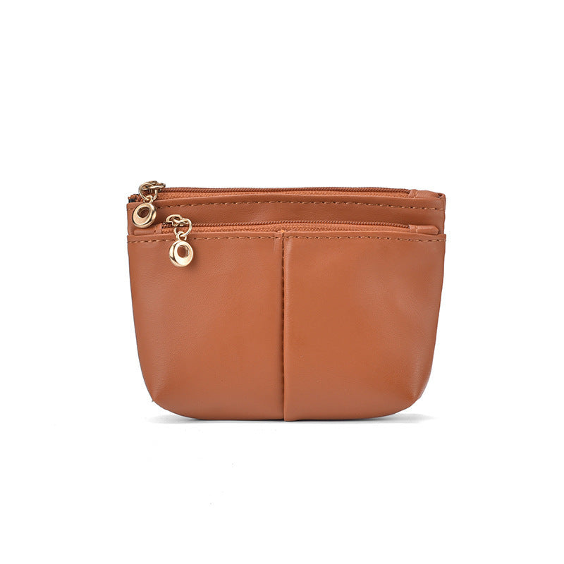 Kompakte Reißverschluss-Münztasche Brehn