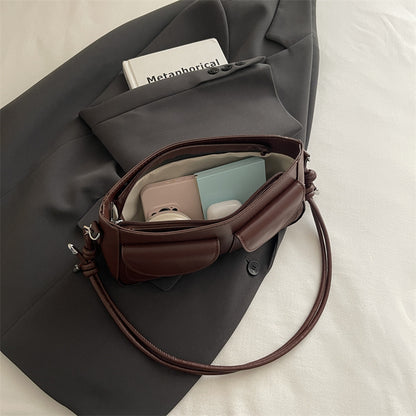 Stylische Mehrfach-Taschen Umhängetasche