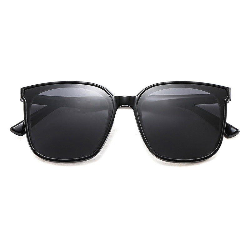Damen moderne Quadratische Sonnenbrille mit UV-Schutz und schmalen Bügeln Brehn