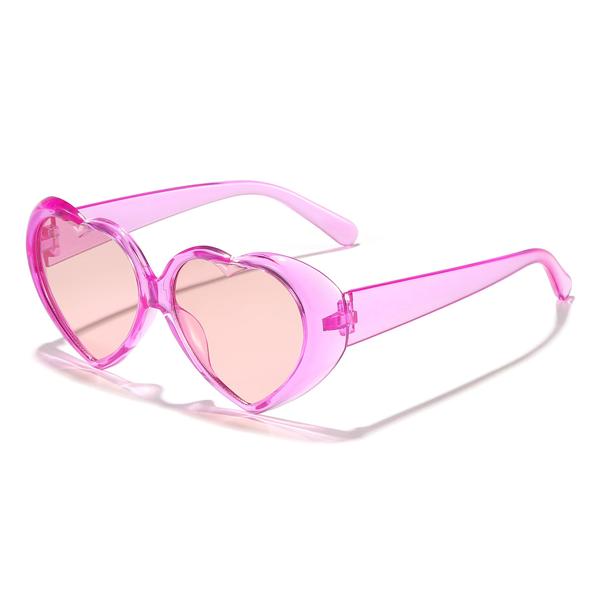 Damen Herzförmige Sonnenbrille mit UV-Schutz und stylischem Rahmen Brehn