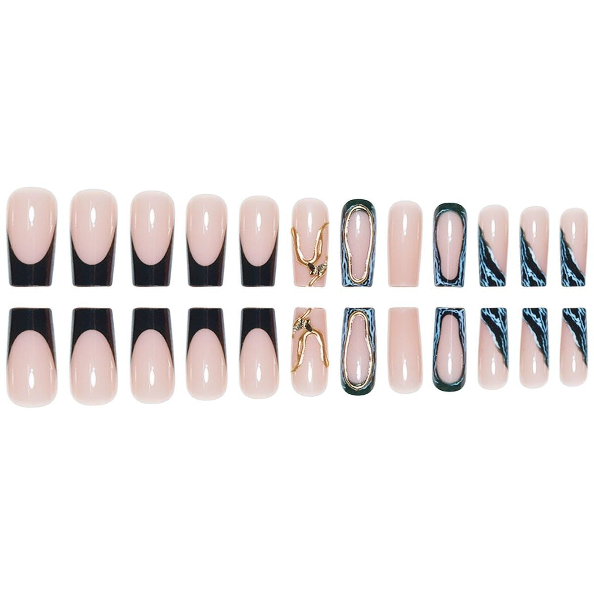 Künstlerisches Statement Press-On Nail Enhancements Brehn