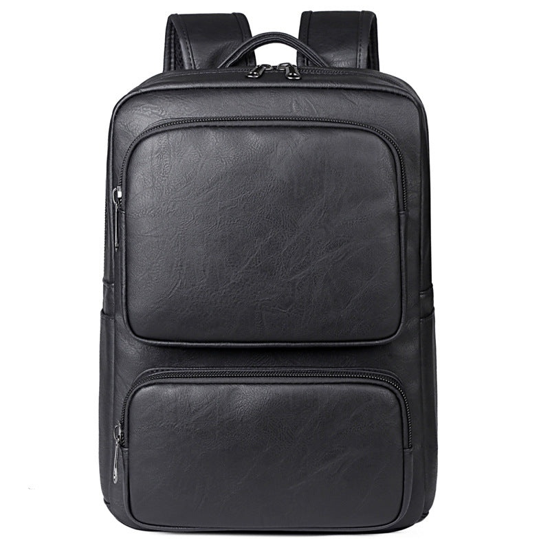 Premium Leder Business Laptop Rucksack Brehn