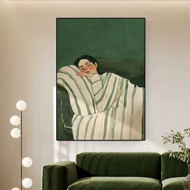 Abstrakte figurative Leinwandkunst