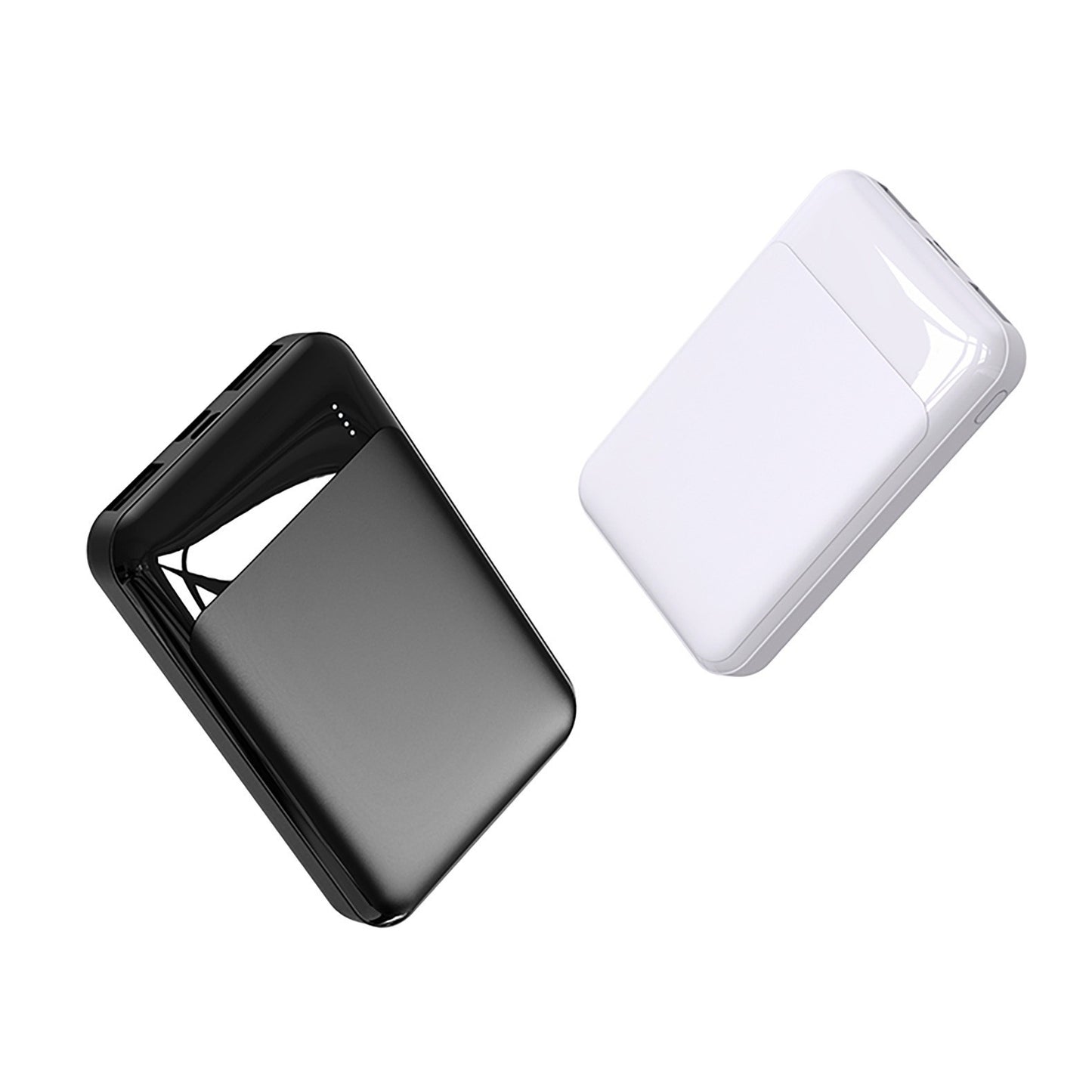 Tragbare Powerbank mit Integriertem Ladekabel und Schnellladefunktion Brehn