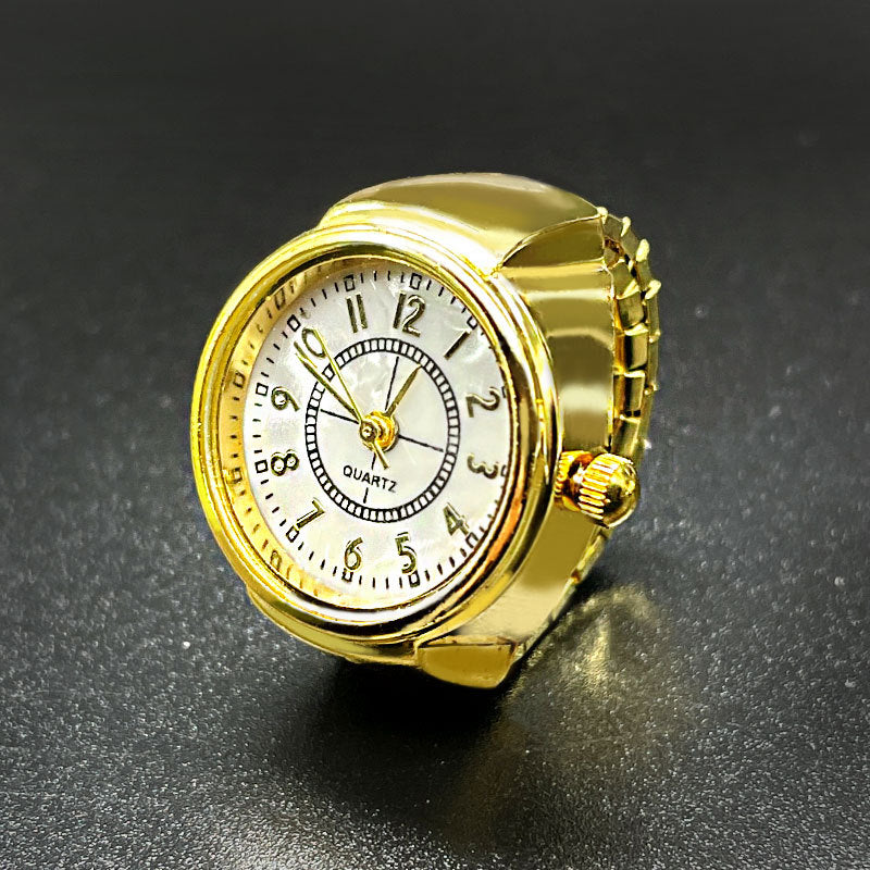 Brehn | Unisex Paar Fingerringe Quarzuhren