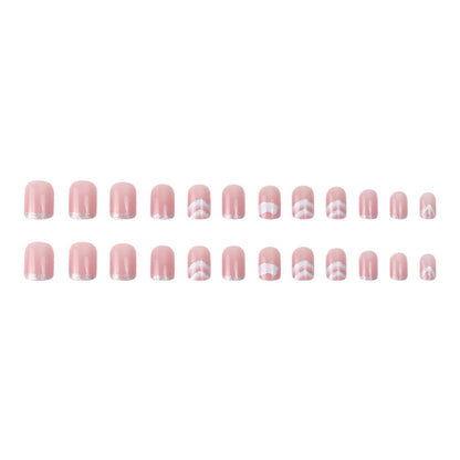 Elegantes Gel Press-On-Nagelset Brehn