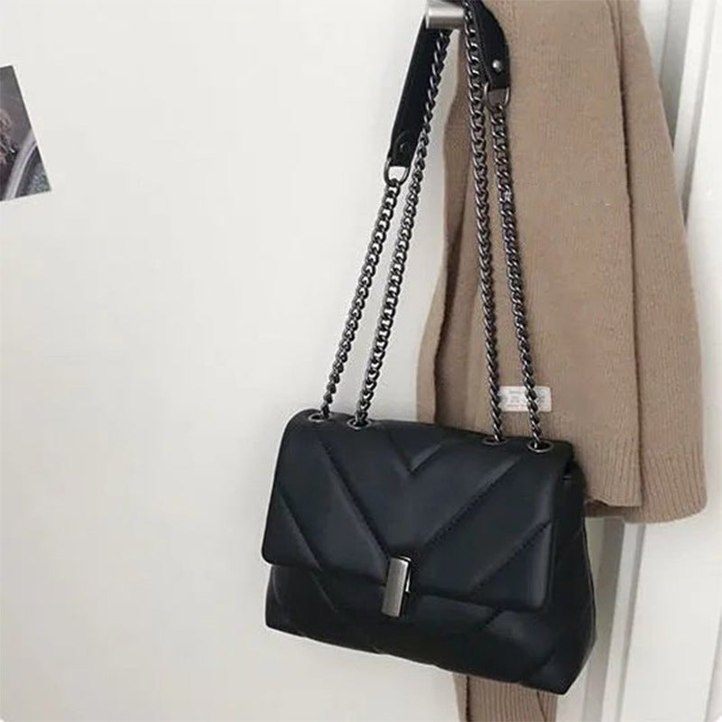 Elegante gesteppt Schulter-Handtasche Brehn