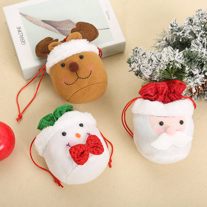 Niedlicher Weihnachtsmann Geschenkesack Brehn