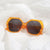 Damen geometrische Sonnenbrille mit auffälligem Design Brehn