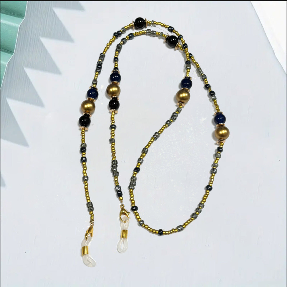Artisan Perlen Brillen Kette Brehn