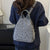 Cord-Rucksack mit Verspielten Motiven Brehn