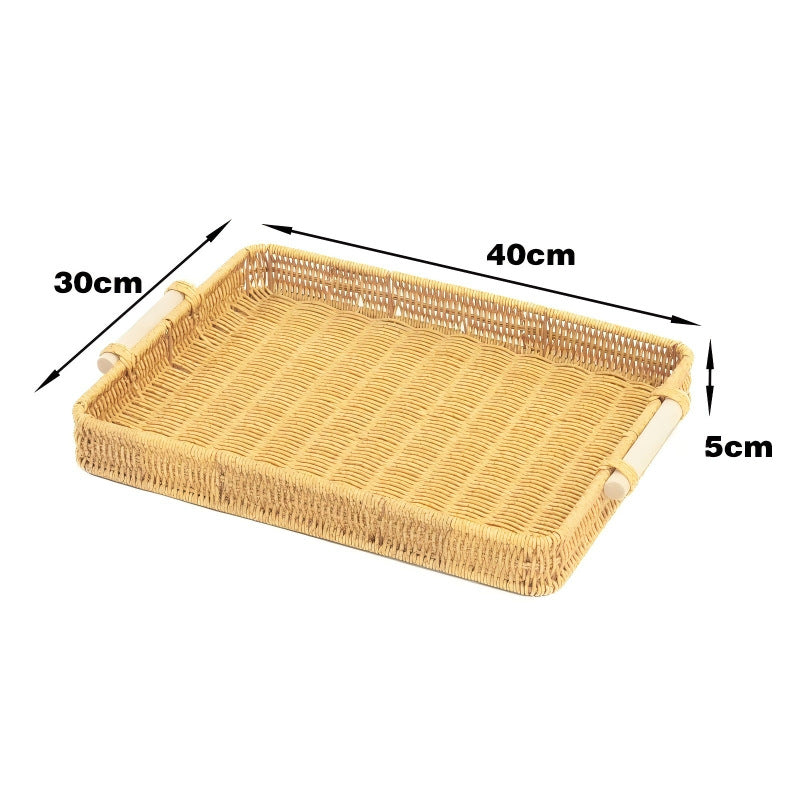 Woven Serving Tray Brehn