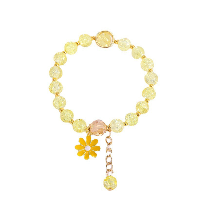 Elegantes Armband mit Blumenanhänger Brehn