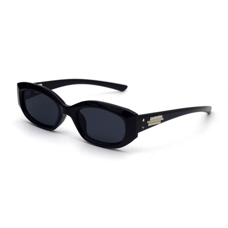 Trendy Cat-Eye Sonnenbrille mit adorabler Teddy-Bären-Akzent Brehn