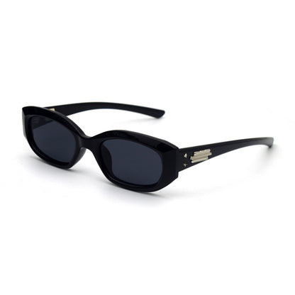 Trendy Cat-Eye Sonnenbrille mit adorabler Teddy-Bären-Akzent Brehn