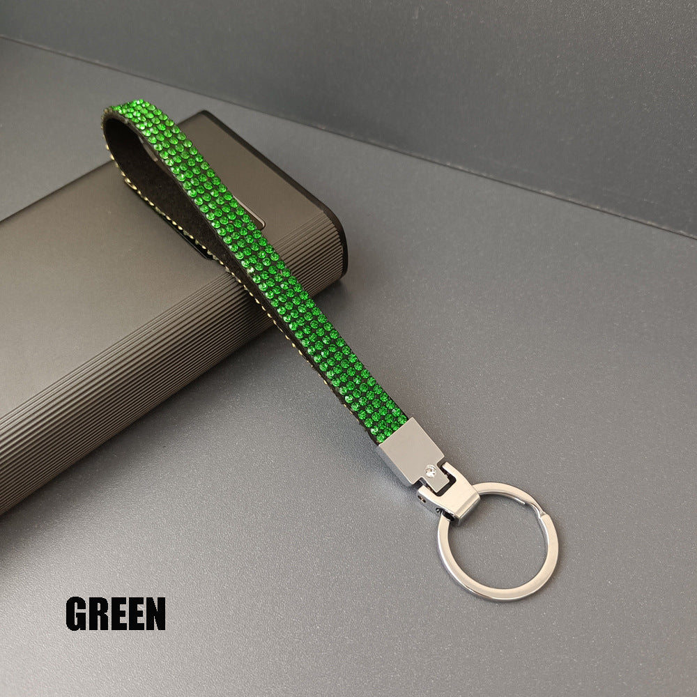 Eleganter Strass-Schlüsselanhänger Strap Brehn