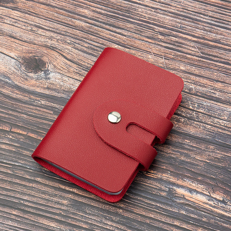 Elegante Leder-Münztasche Brehn