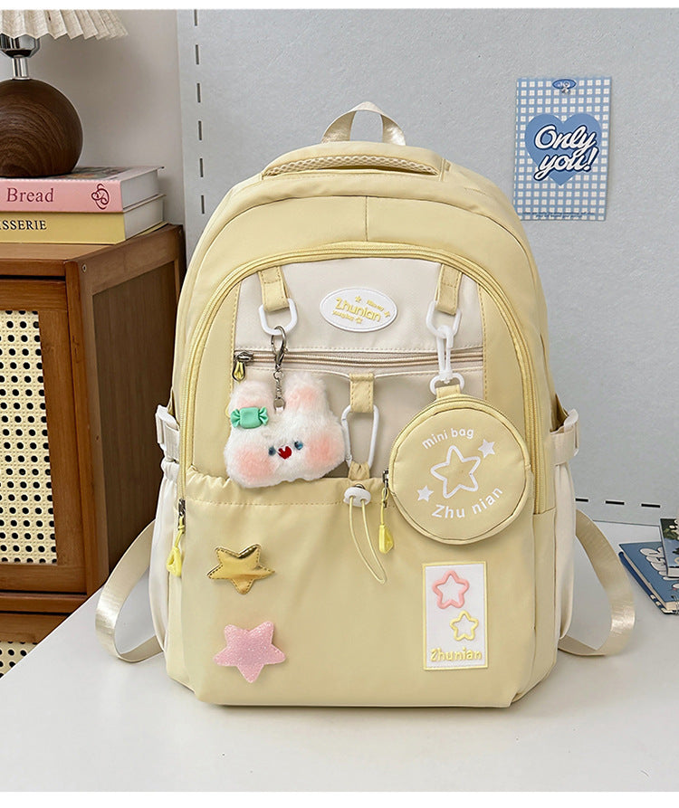 Multitaschen Verspielter Schulrucksack